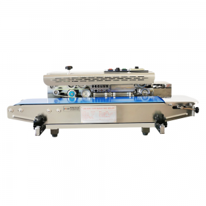 FR900Q  Horizontal Continuous Band Heat Sealing Machine with nitrongen filling