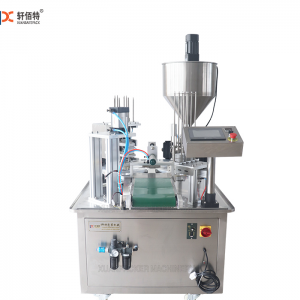 KIS-900 Auto-rotating water cup filling and sealing machine