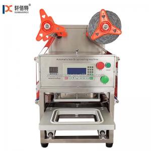 Semi Automatic Box Food Tray Sealing Packing Machine