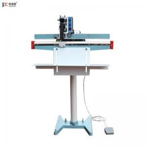 Semi Automatic Ink Ribbon Coding Printing Foot Pedal Heat Sealing Machine