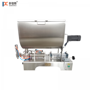 Semi-automatic sauce yogurt liquid filling machine 