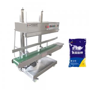 CBS1100V Vertical Continuous Plastic Bag Heat Band Sealer Sealing Machine