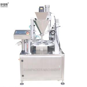 automatic cup pod coffee capsule  sealing filling machine